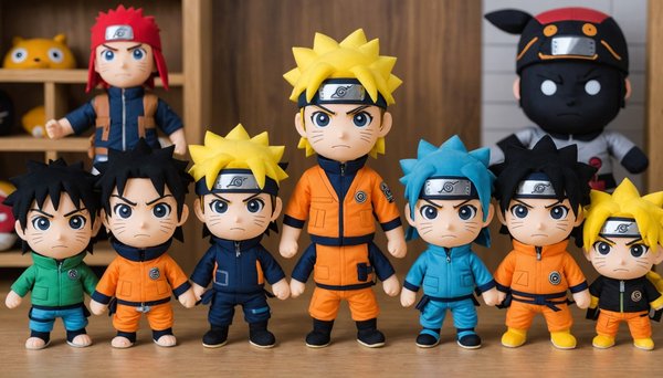 Peluche naruto : le compagnon incontournable des fans